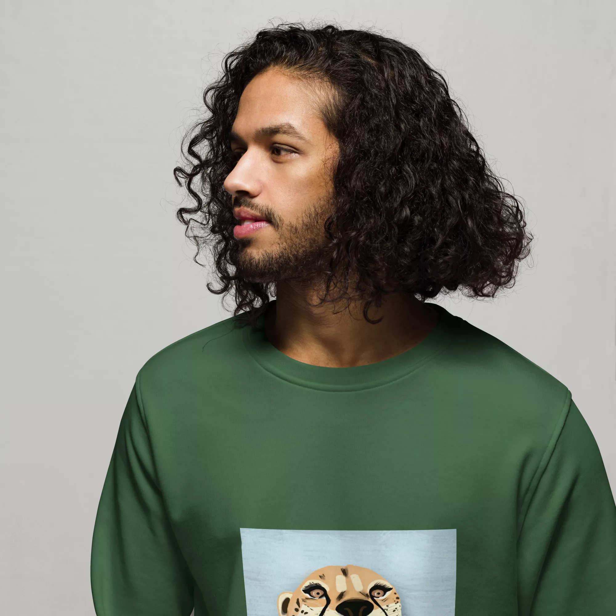 Sudadera Orgánica Guepardo Unisex - Imagen 5