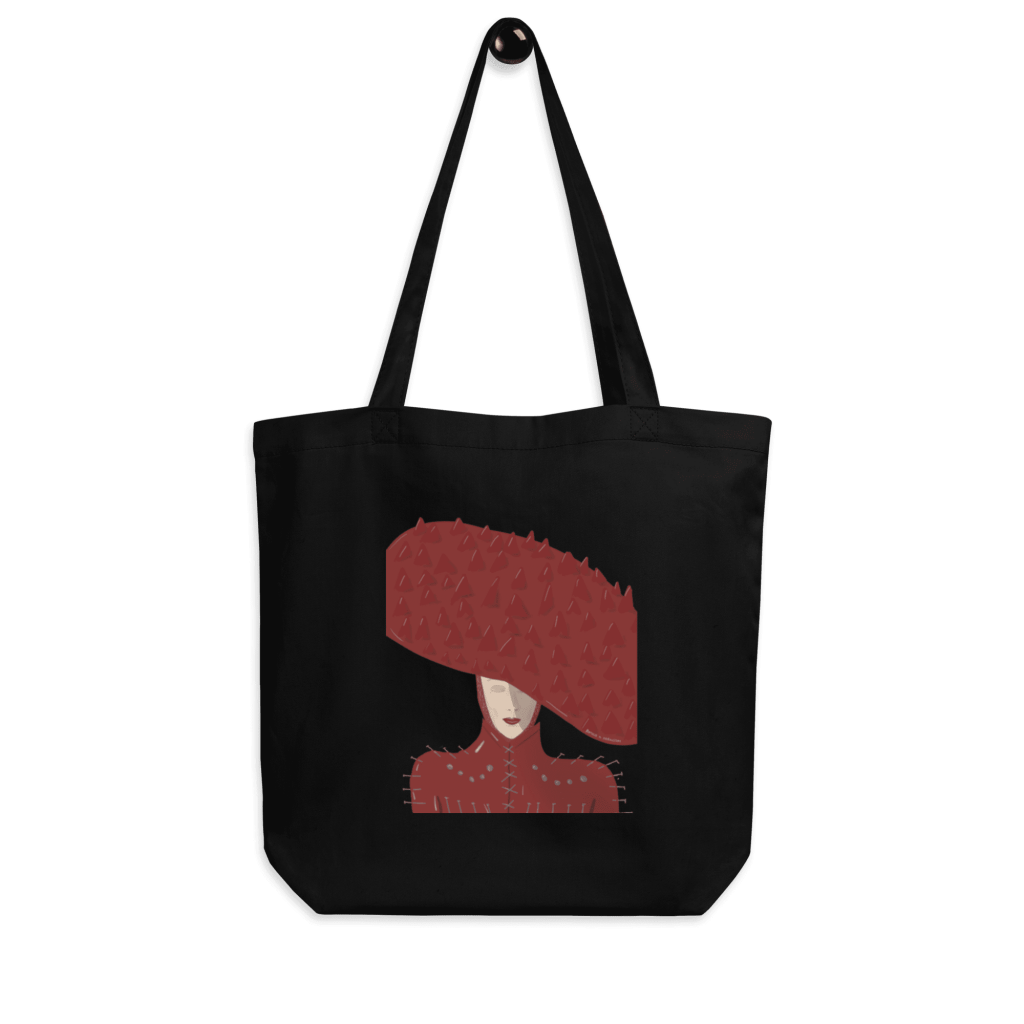 Tote Bag Sostenible Lady in Red