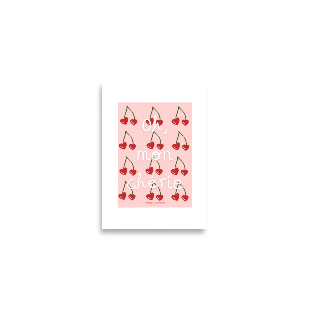 Lámina decorativa Oh, mon chéri·e - Imagen 2