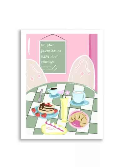 lamina decorativa mi plan favorito