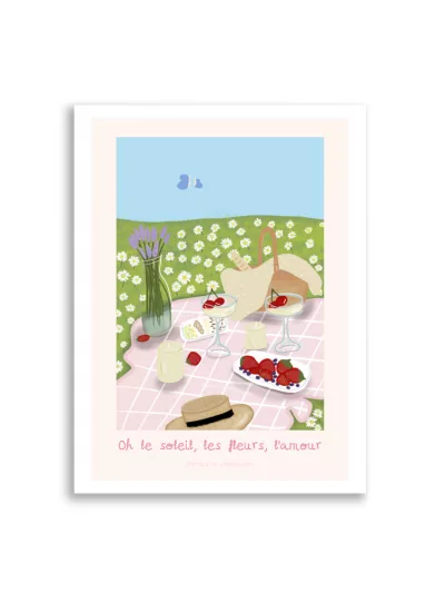 Lámina decorativa Primavera