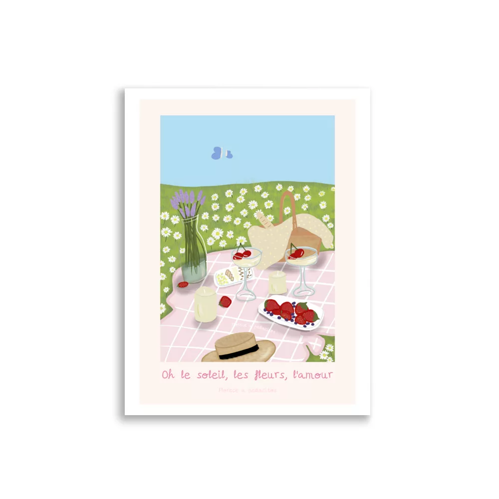 Lámina decorativa Primavera