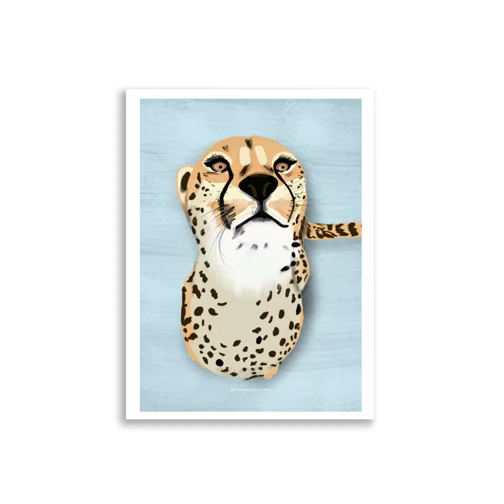 Lámina decorativa Guepardo
