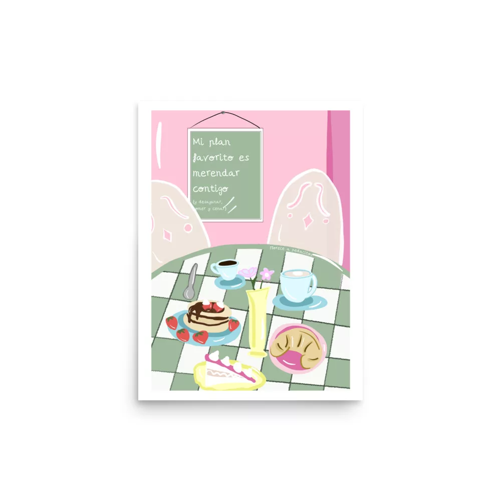 Póster brillante Mi plan favorito - Imagen 2