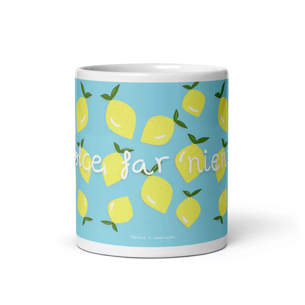 Taza blanca Dolce far niente