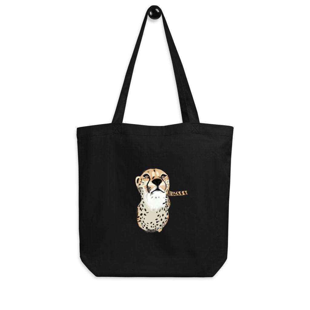 Tote Bag Sostenible Guepardo Sin fondo