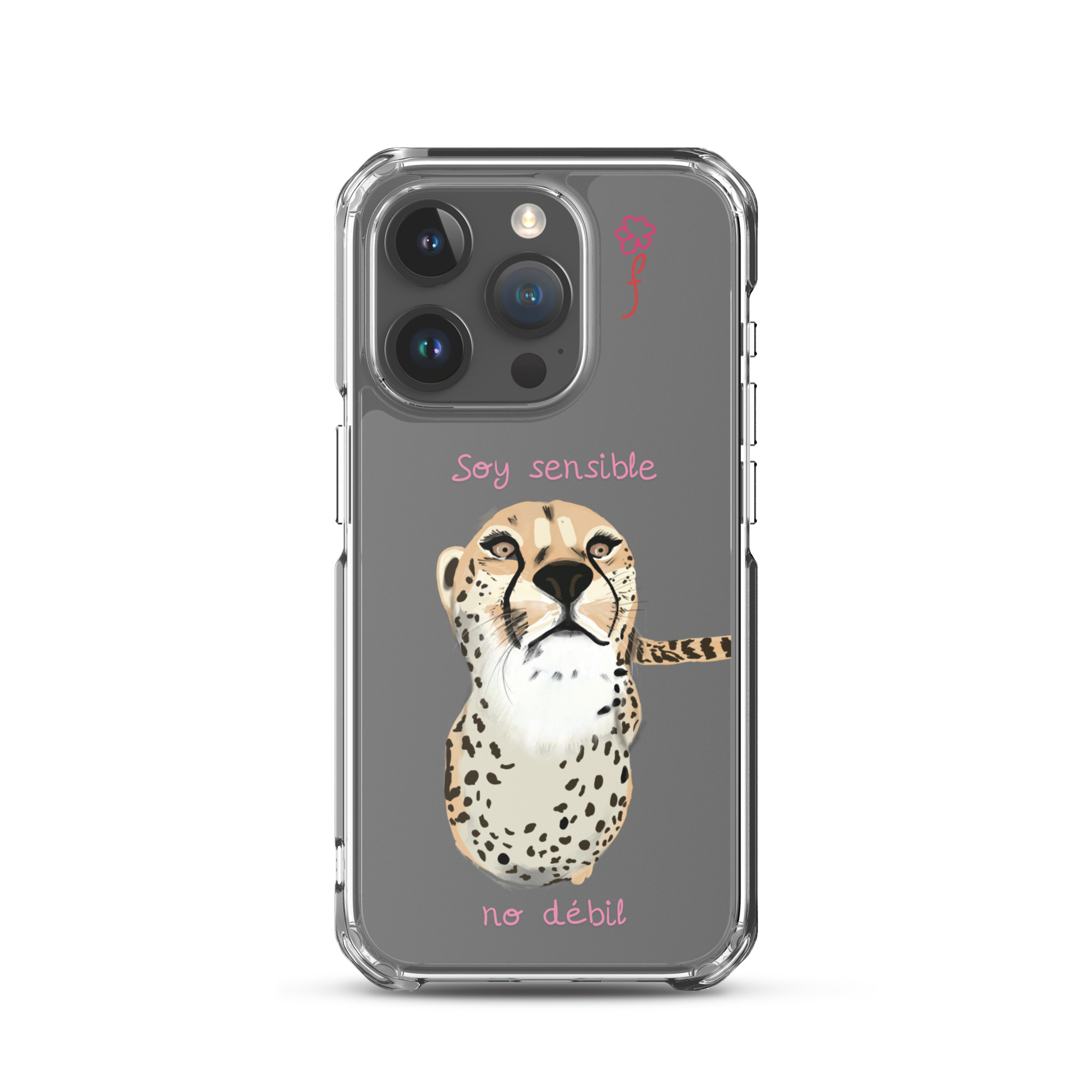 Funda transparente para iPhone Guepardo - Imagen 3