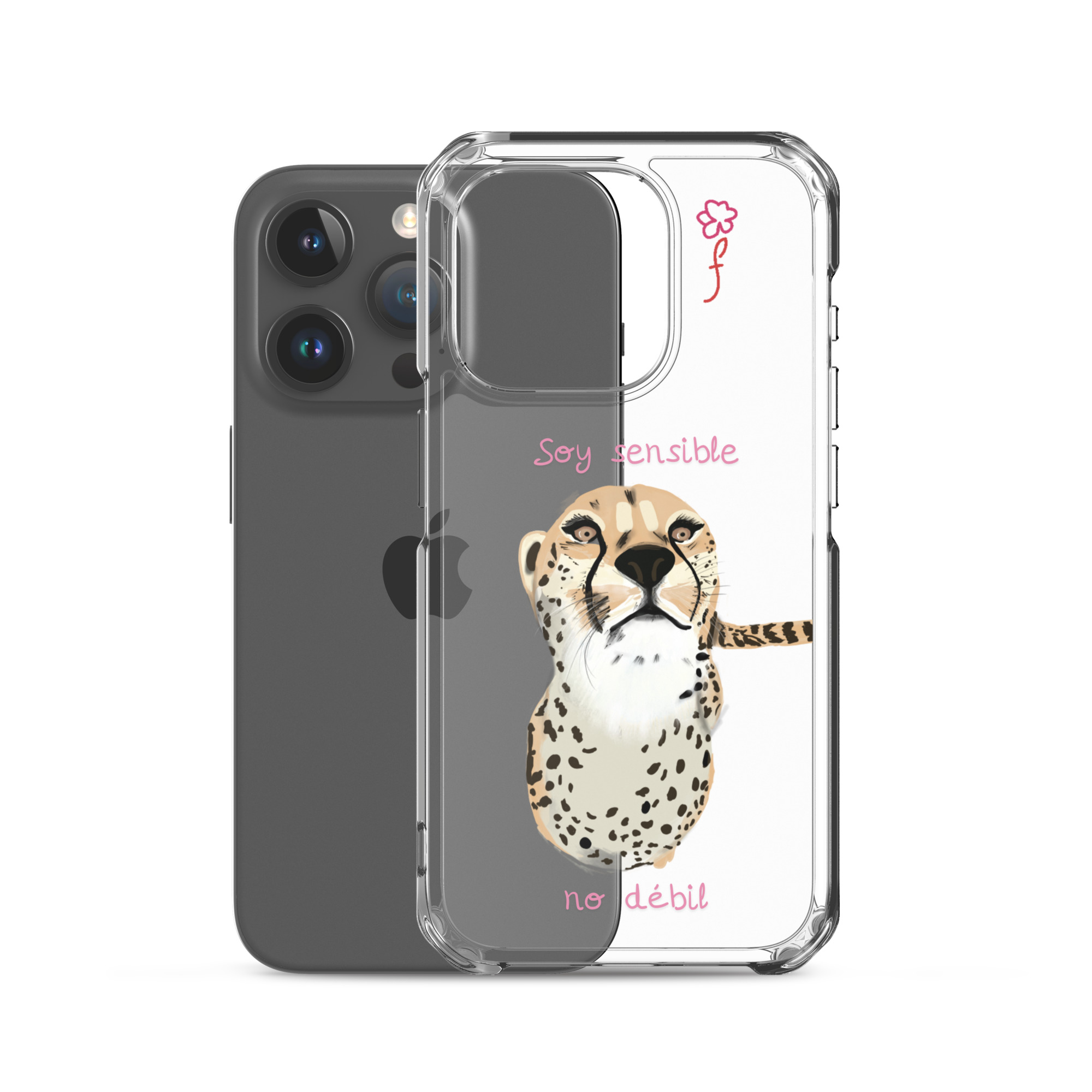 Funda transparente para iPhone Guepardo - Imagen 4