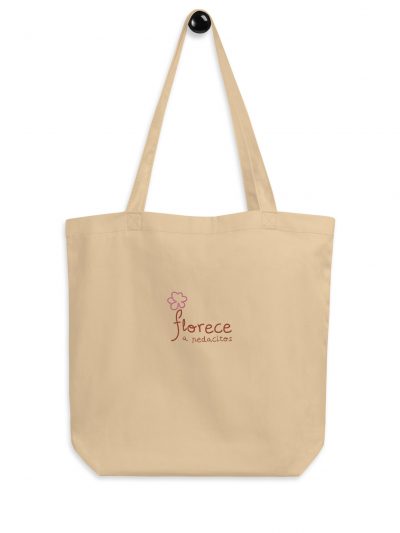 Tote Bag Sostenible Florece a pedacitos Bordado