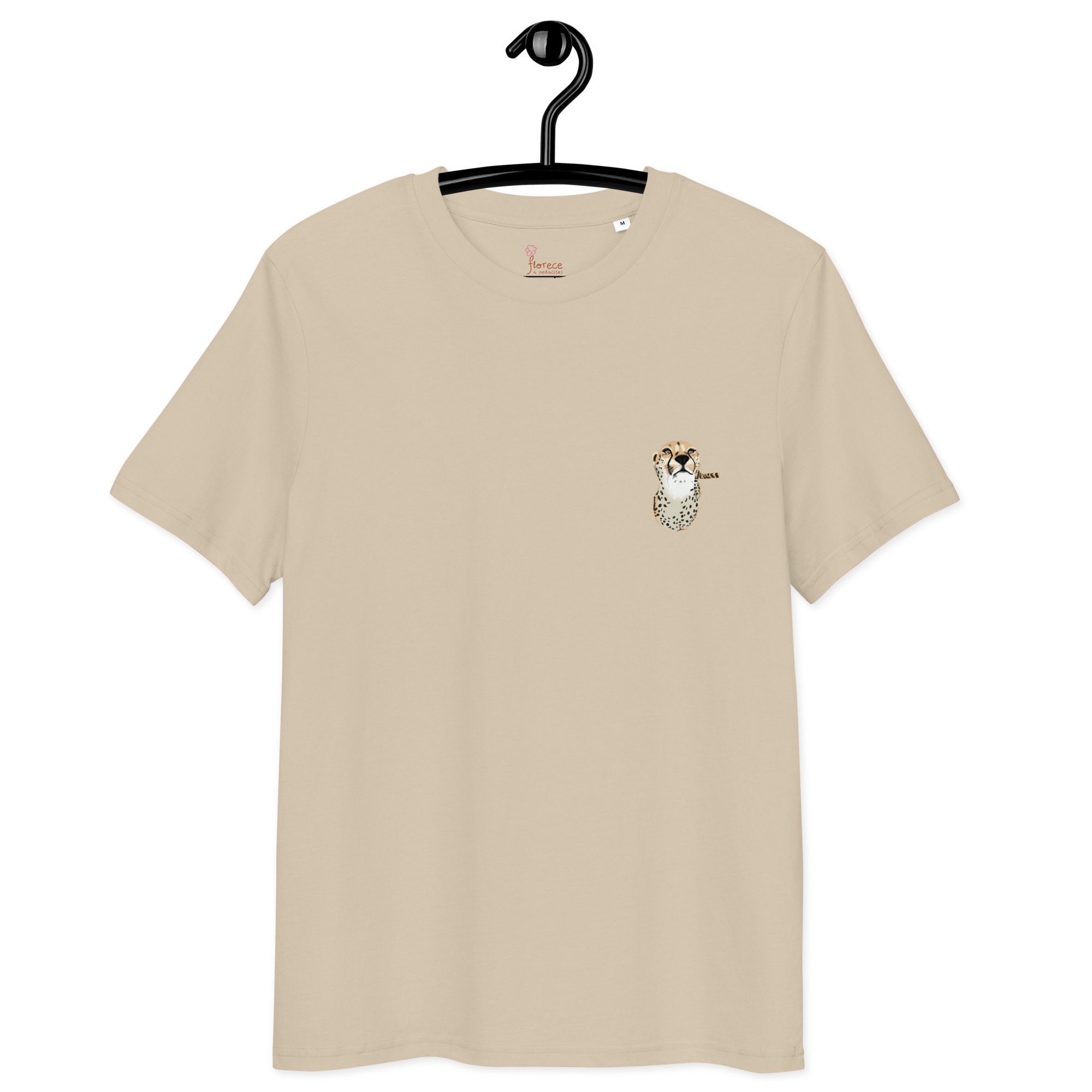 Camiseta de algodón orgánico unisex mini Guepardo - Imagen 9
