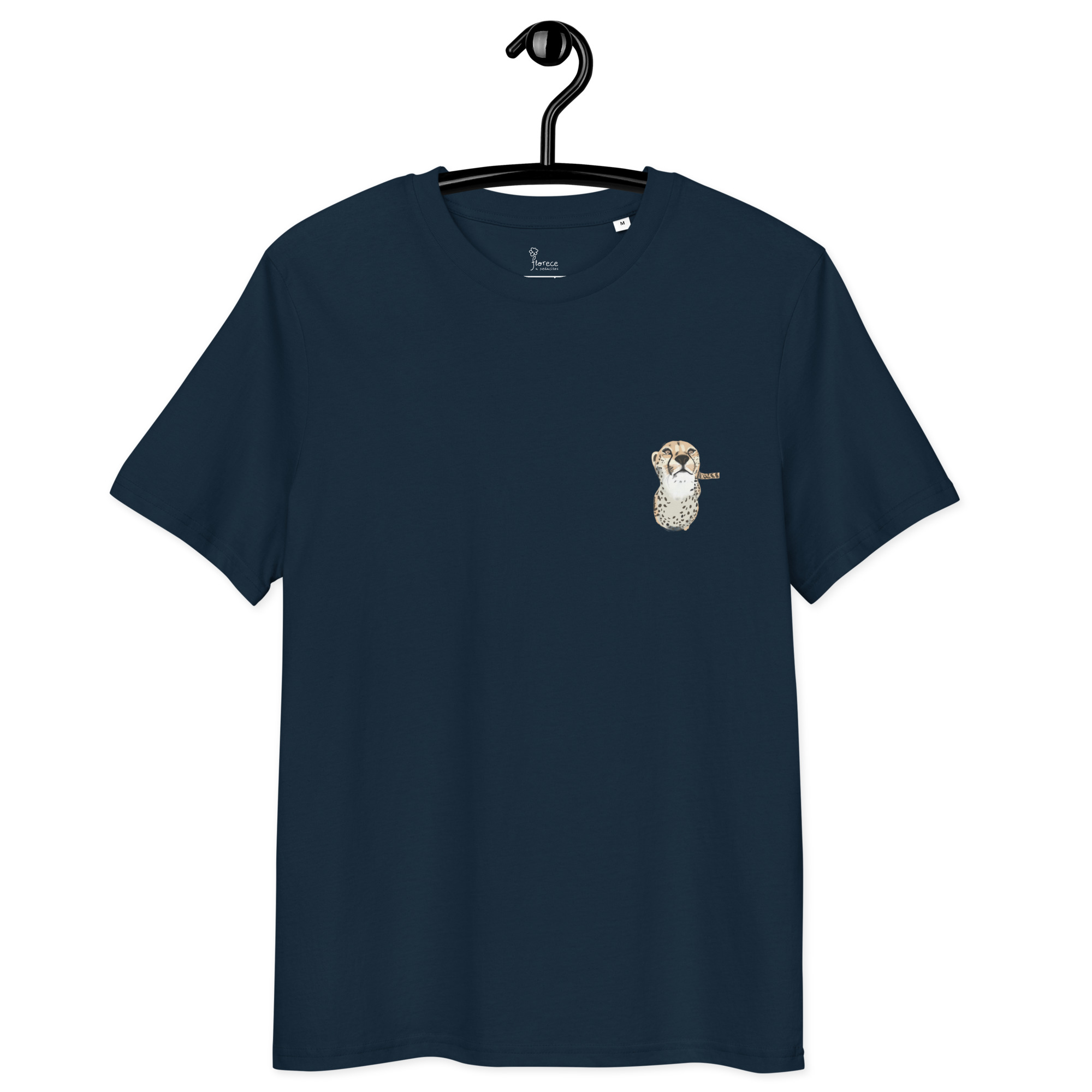 Camiseta de algodón orgánico unisex mini Guepardo - Imagen 3