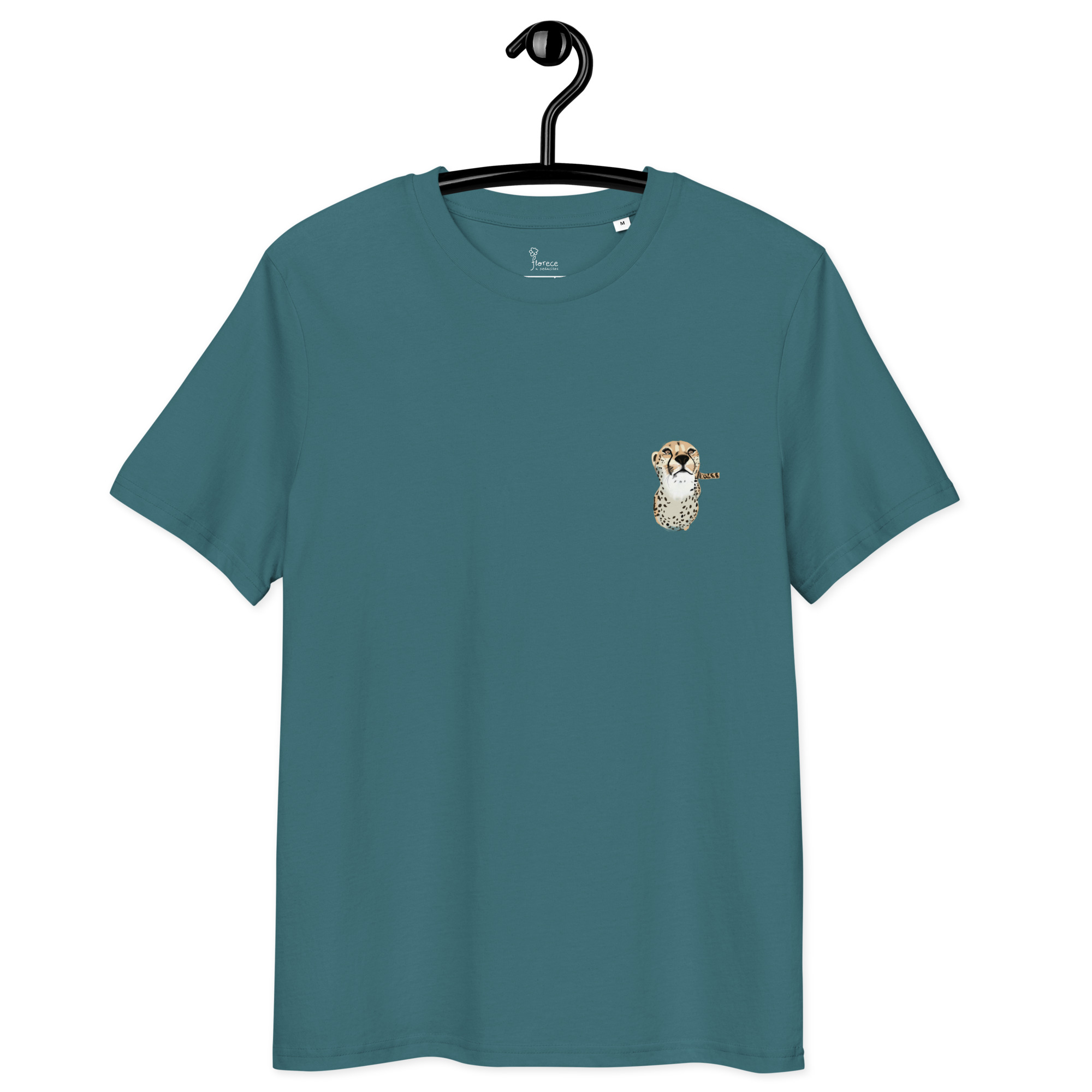 Camiseta de algodón orgánico unisex mini Guepardo - Imagen 5