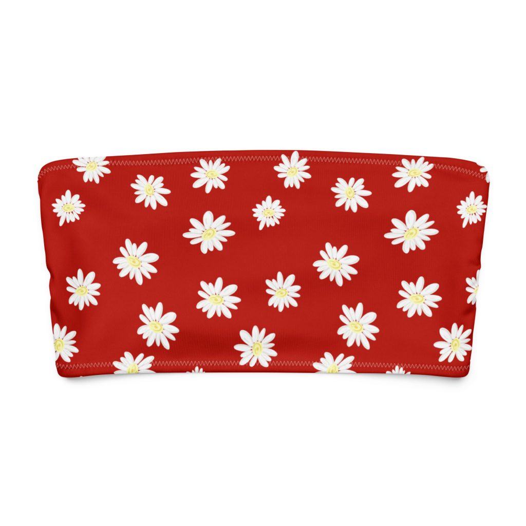 Sujetador de bikini bandeau reciclado