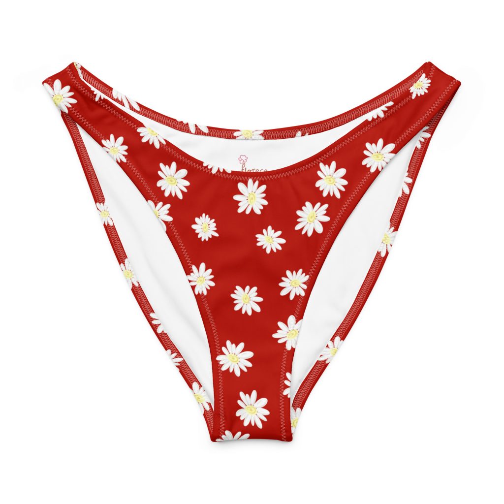 Braguita de bikini con corte en V reciclada