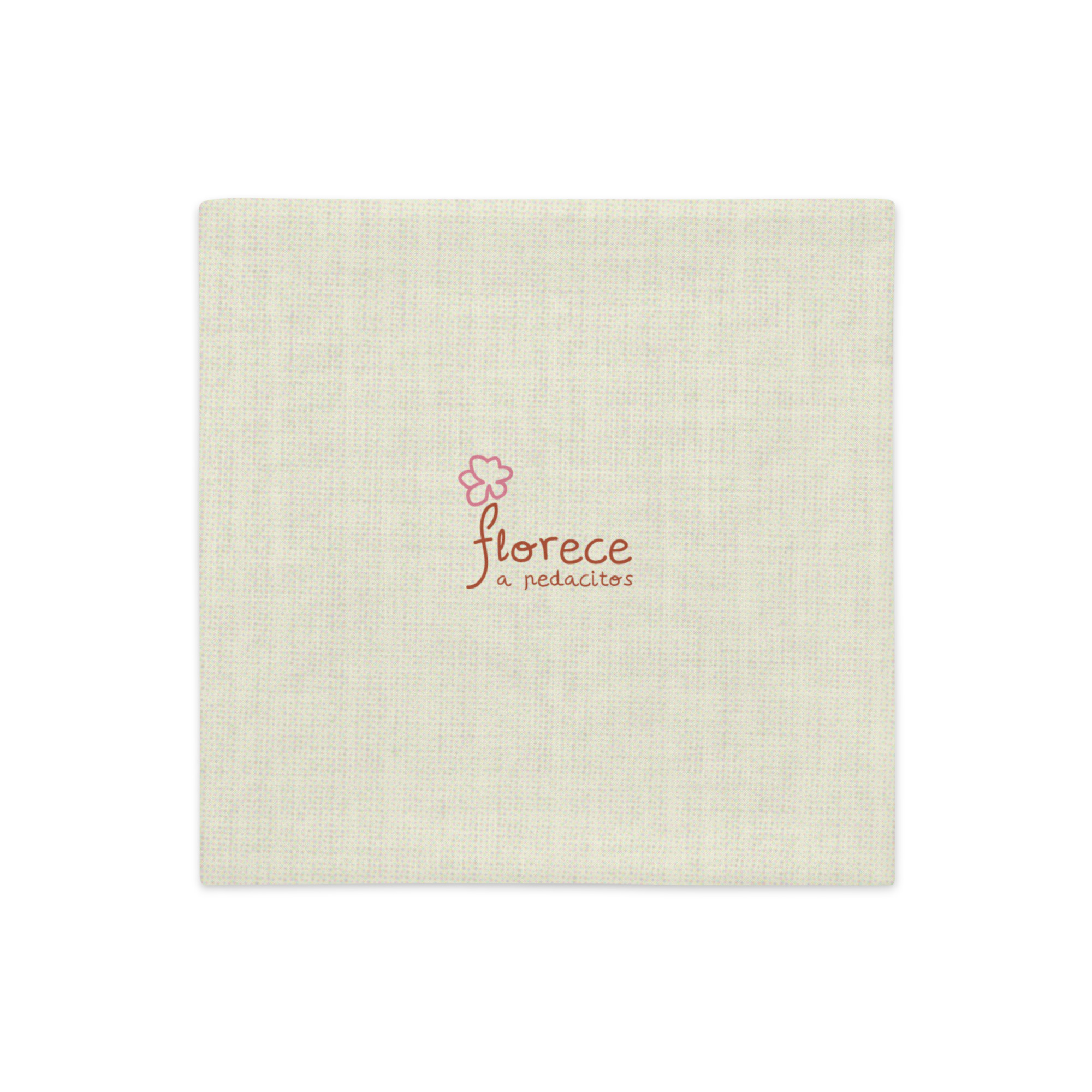 Funda de cojín beige clarito premium - Imagen 2