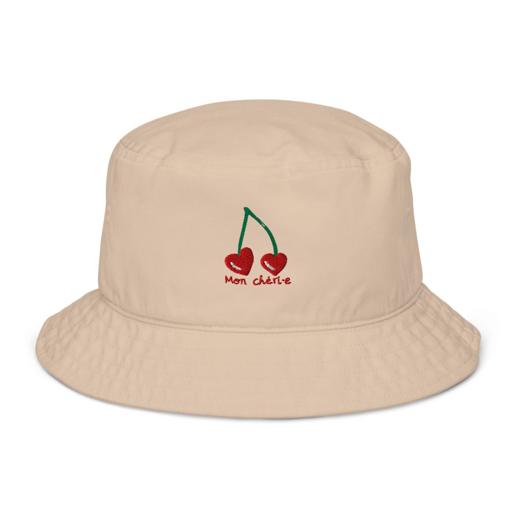 Gorro pescador algodón orgánico Mon chéri·e beige