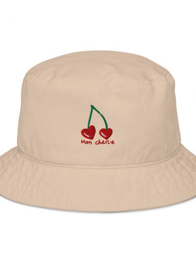 Gorro pescador algodón orgánico Mon chéri·e beige