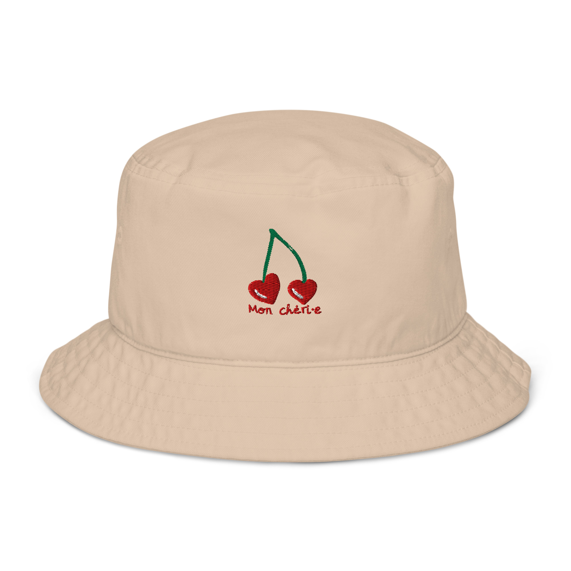 Gorro pescador algodón orgánico Mon chéri·e beige