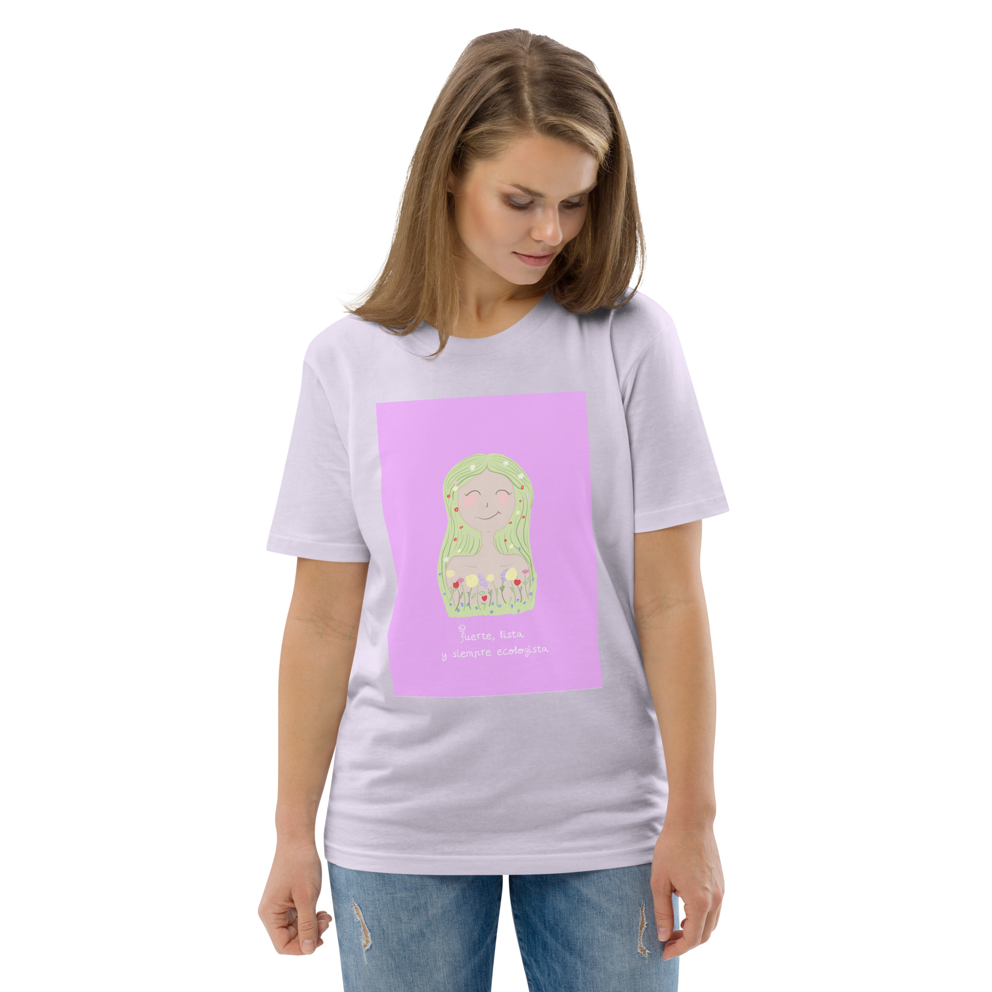 Camiseta unisex de algodón orgánico Siempre Ecologista - Imagen 3