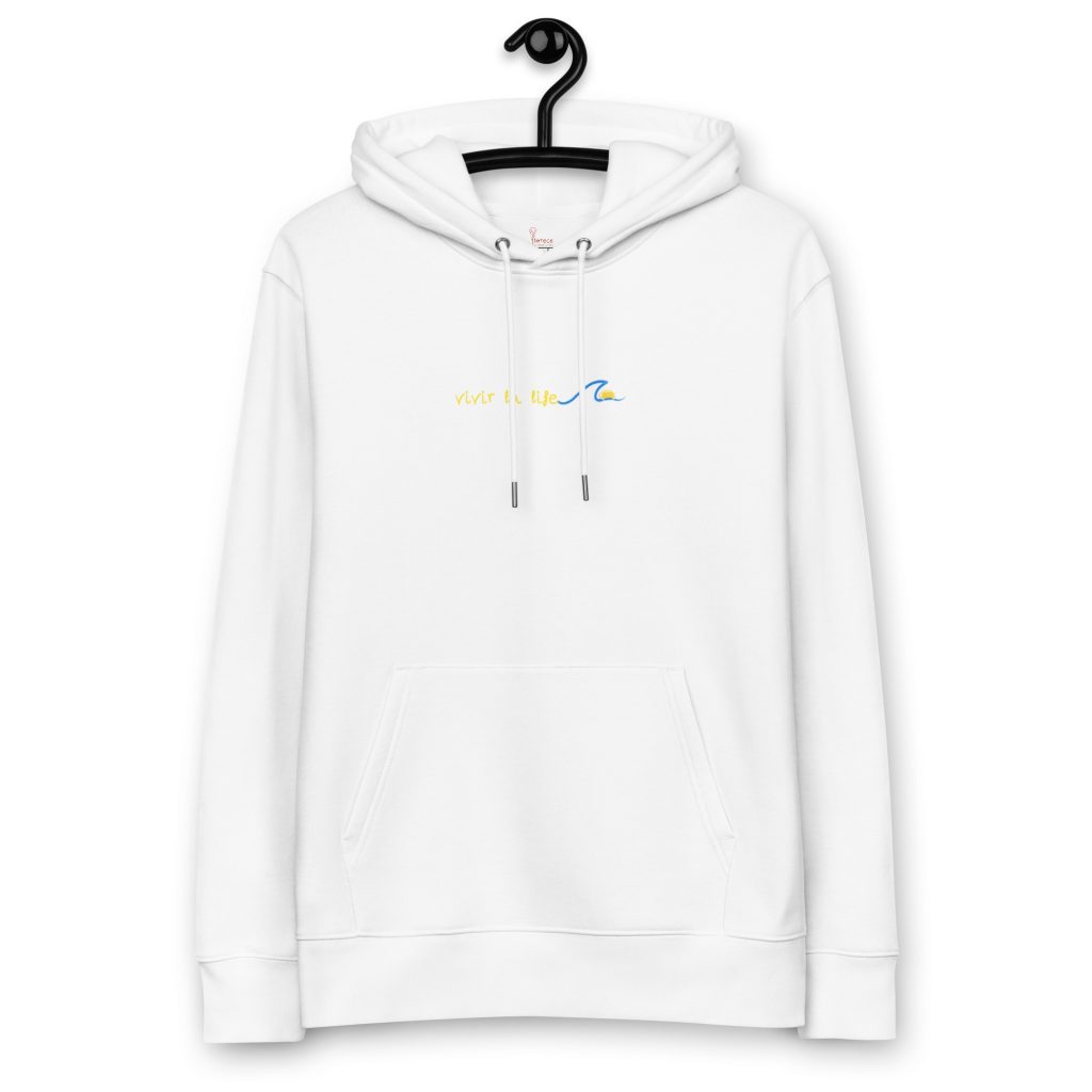 Sudadera con capucha Eco Vivir la life