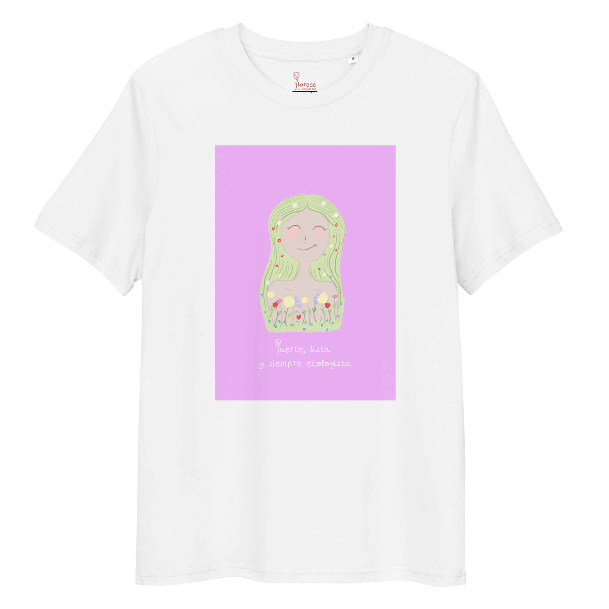 Camiseta unisex de algodón orgánico Siempre Ecologista - Imagen 5