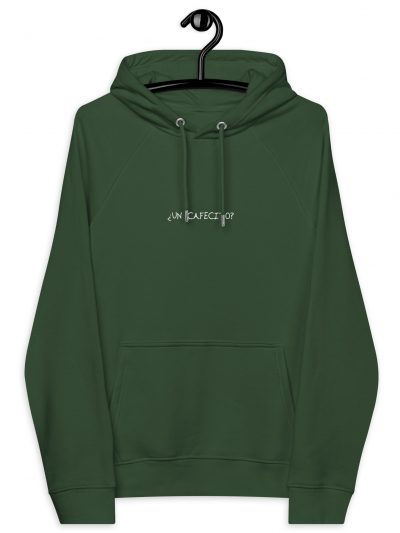 Sudadera con capucha Eco ยฟUn cafecito? Espalda