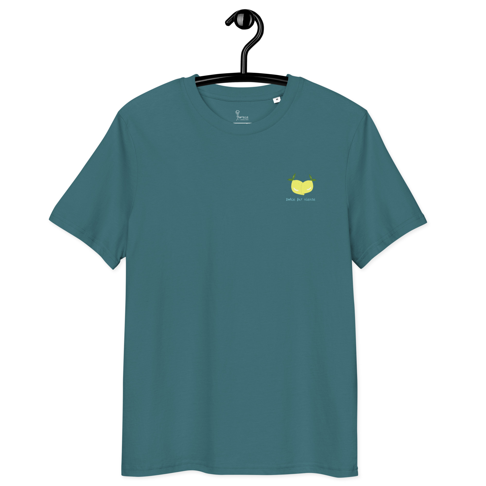 Camiseta unisex de algodón Limones espalda - Imagen 14
