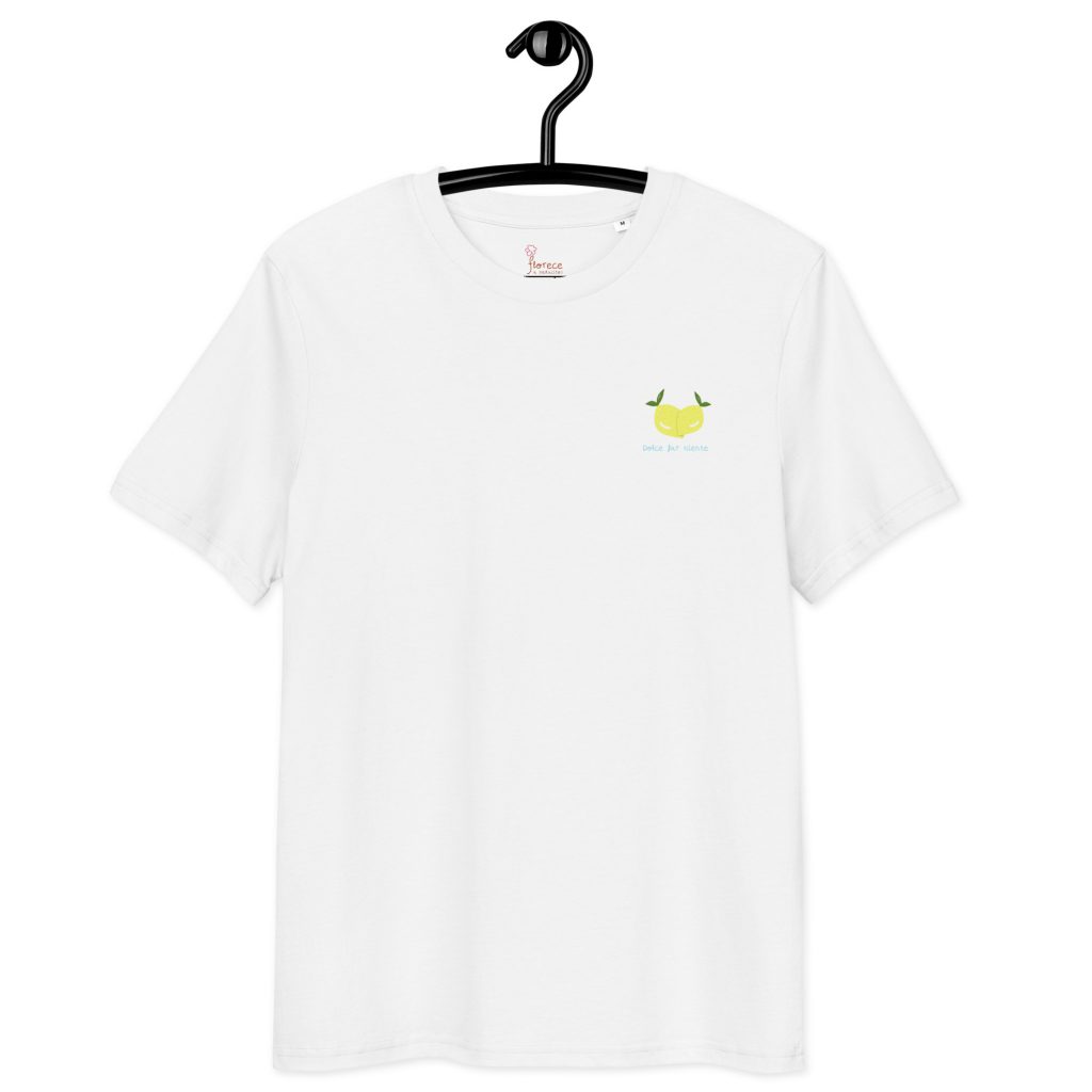 Camiseta unisex de algodón Limones espalda