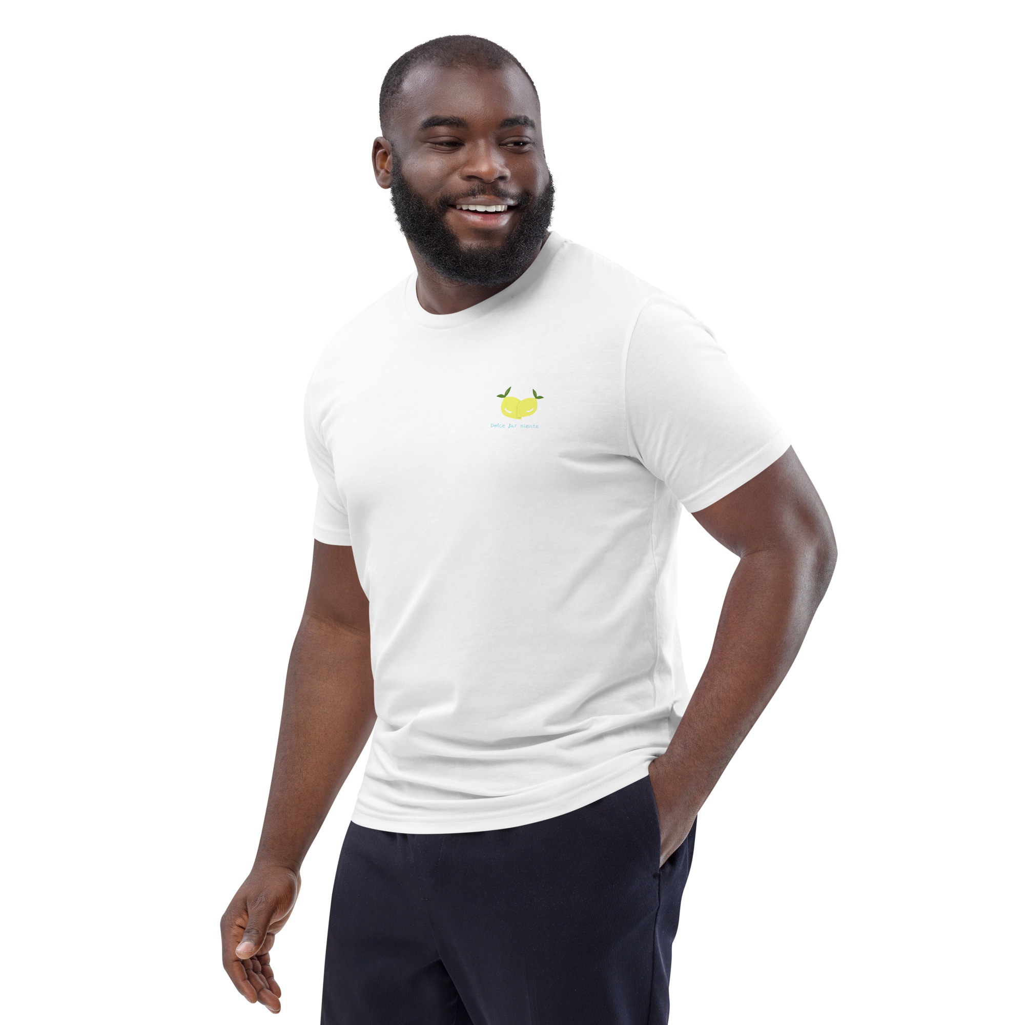 Camiseta unisex de algodón Limones espalda - Imagen 10