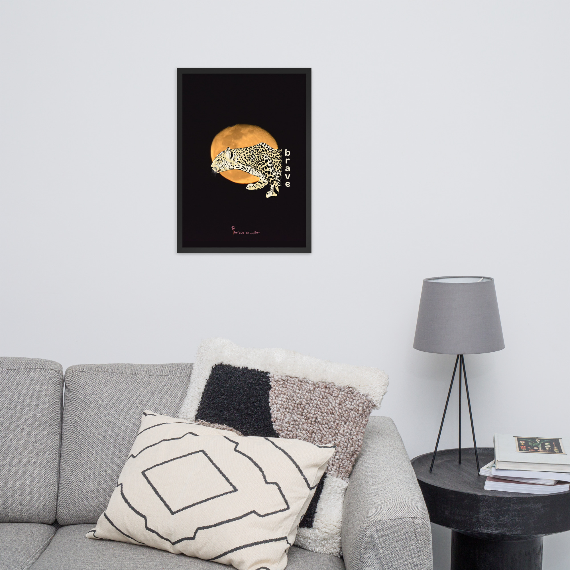 Póster en papel mate con marco Fotografía ilustrada Brave - Imagen 10