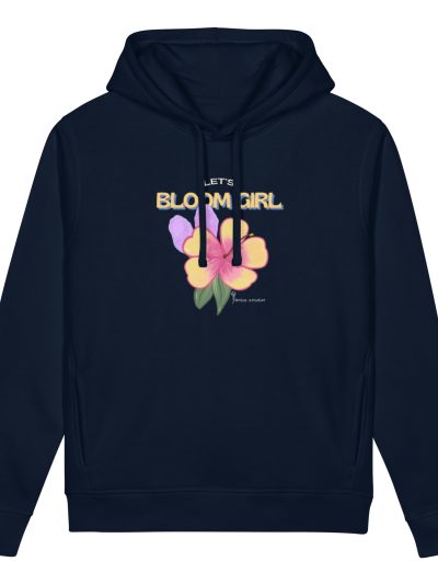 Sudadera algodón con bolsillo lateral Let's Blooming